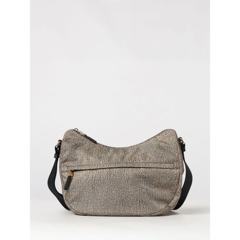 Borbonese Women Luna Polka Dot Recycled Nylon Borbonese Crossbody Bag